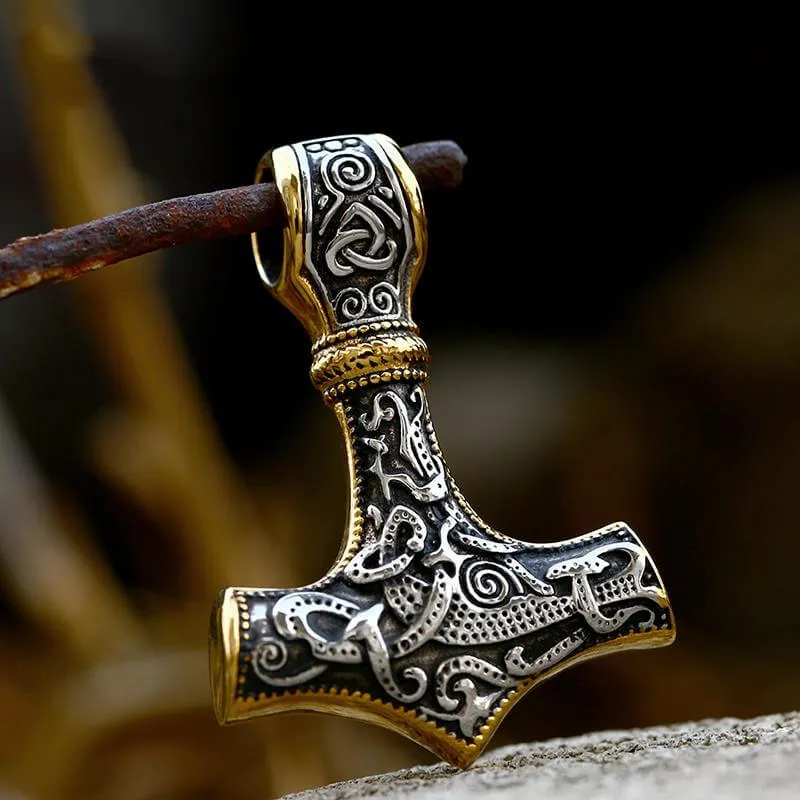 Thor’s Hammer Stainless Steel Pendant sold by GTHIC