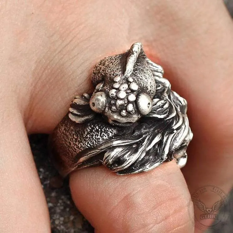 Lucky Carp 925 Silver Ring sold by GTHIC product image thumbnail 3