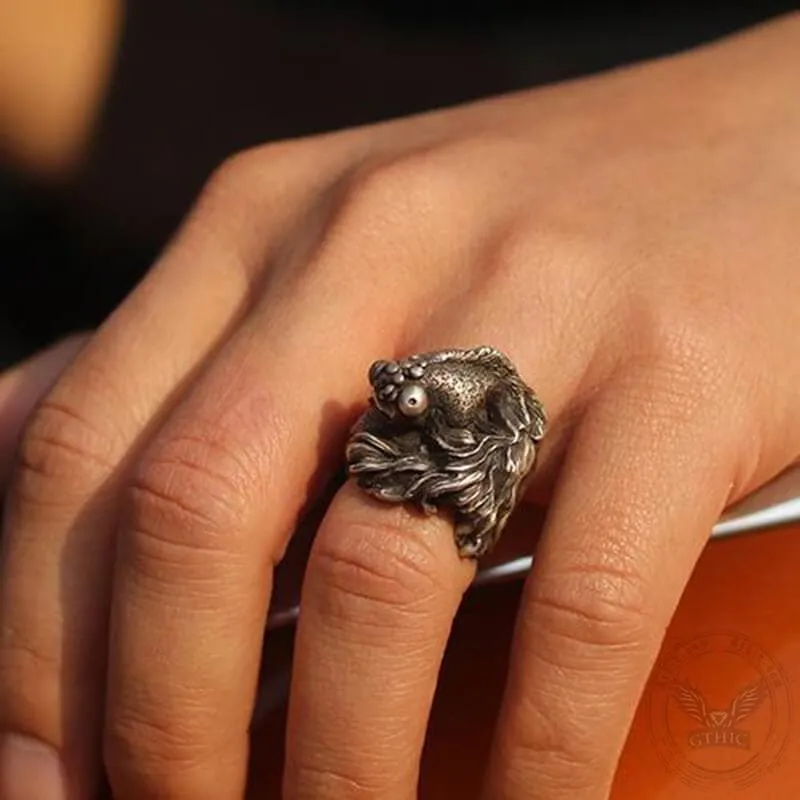 Lucky Carp 925 Silver Ring sold by GTHIC product image thumbnail 2