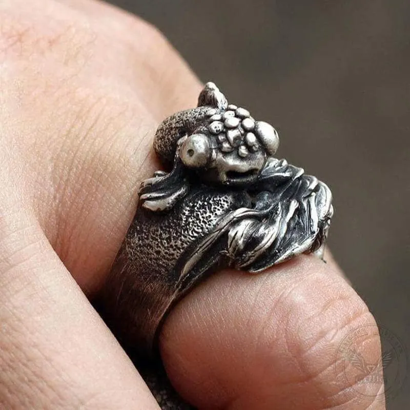 Lucky Carp 925 Silver Ring sold by GTHIC product image thumbnail 4