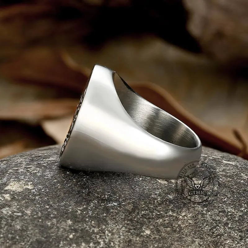 Vintage Hobo Skeleton Stainless Steel Ring sold by GTHIC product image thumbnail 5