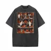 Pumpkin Head Ghost Bookshelf Vintage Washed T-shirt sold by GTHIC