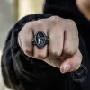 Lighthouse Hourglass Stainless Steel Marine Ring sold by GTHIC