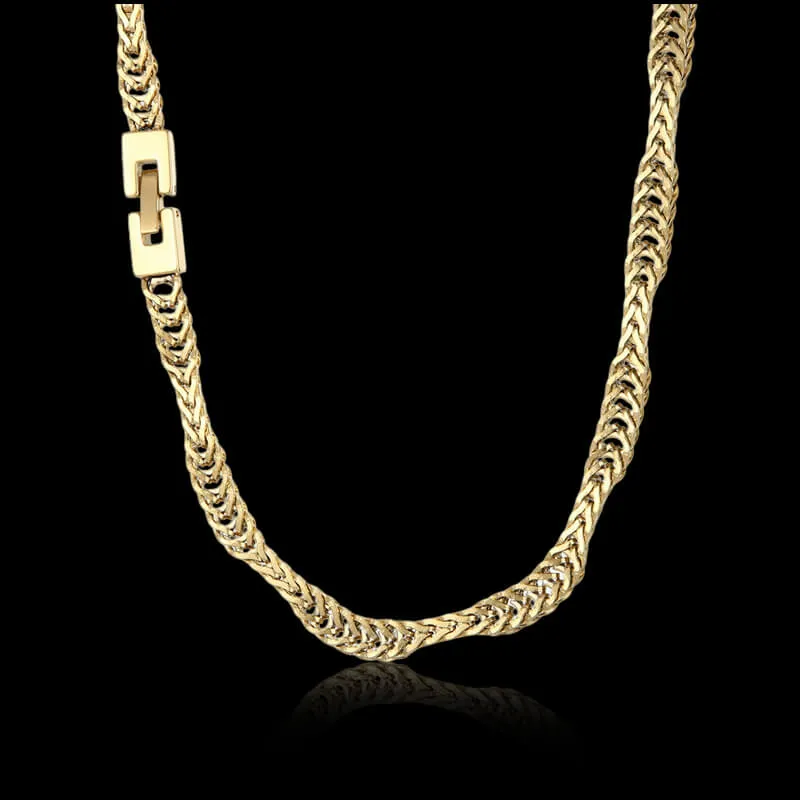 Irregular Wavy Stainless Steel Snake Chain sold by GTHIC product image thumbnail 3