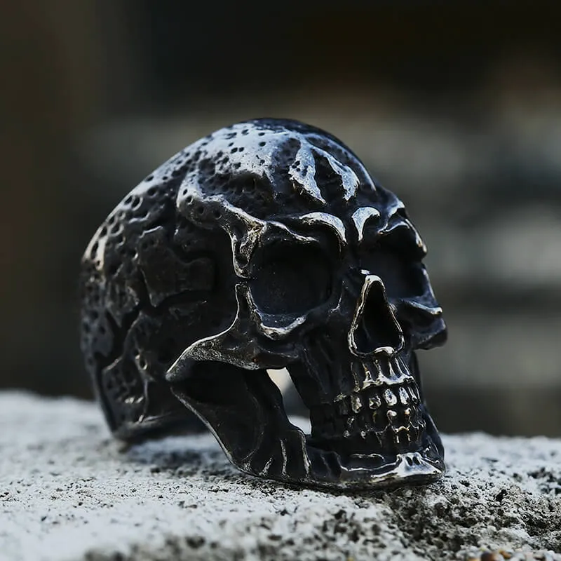 Classic Skull Stainless Steel Ring sold by GTHIC product image thumbnail 5