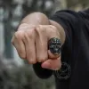 Classic Skull Stainless Steel Ring sold by GTHIC