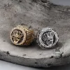 Vintage Crown Skull Stainless Steel Ring sold by GTHIC