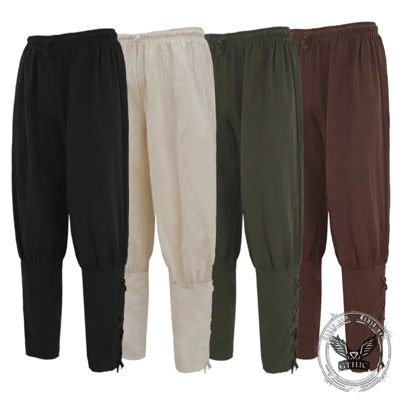 Medieval Pirate Cotton Halloween Pants sold by GTHIC product image thumbnail 2