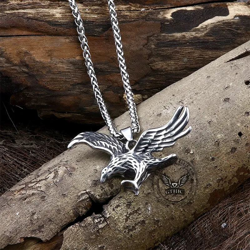 Winged Eagle Stainless Steel Pendant sold by GTHIC product image thumbnail 4