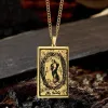 The World Major Arcana Tarot Stainless Steel Necklace sold by GTHIC