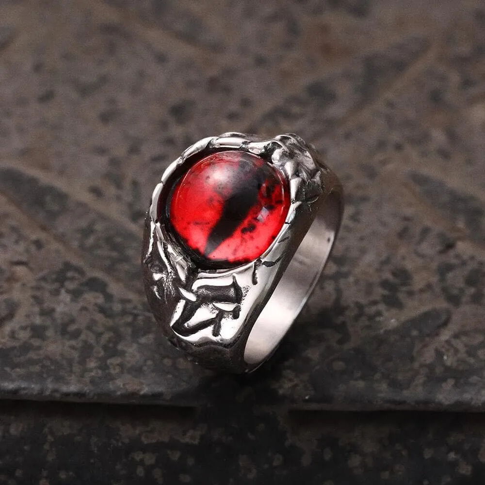 Vintage Dragon Eye Stainless Steel Ring sold by GTHIC product image thumbnail 3