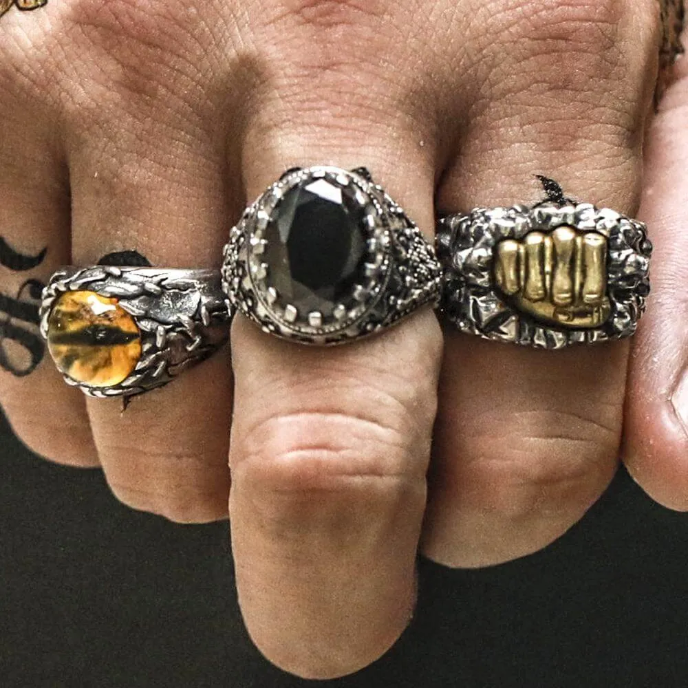 Vintage Dragon Eye Stainless Steel Ring sold by GTHIC product image thumbnail 4