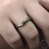 Vintage Ouroboros Sterling Silver Ring sold by GTHIC