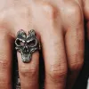 God Of War Skull Sterling Silver Darksiders Ring sold by GTHIC