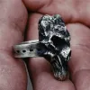 God Of War Skull Sterling Silver Darksiders Ring sold by GTHIC