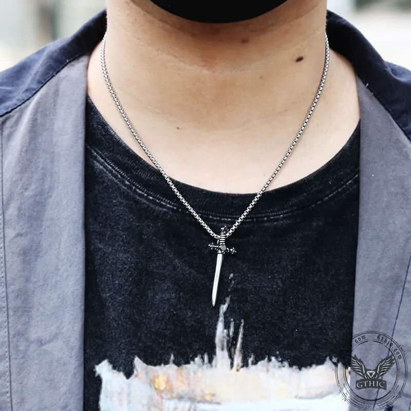 Vintage Sword Stainless Steel Pendant sold by GTHIC product image thumbnail 4