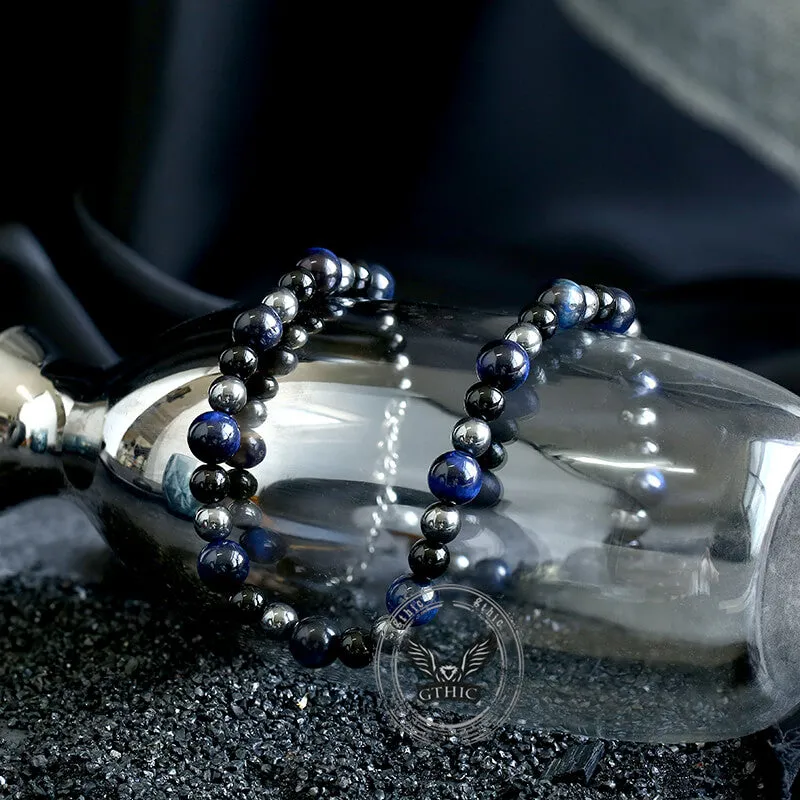 Vintage Tiger Eye Stone Men’s Bead Necklace sold by GTHIC product image thumbnail 5