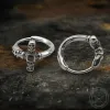 Punk Skull Cross Stainless Steel Hoop Earrings sold by GTHIC