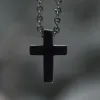 Minimalist Cross Stainless Steel Necklace sold by GTHIC