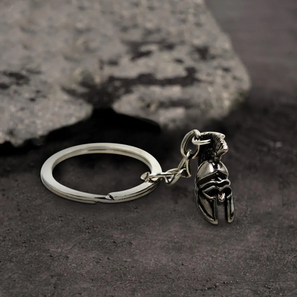 Vintage Spartan Helmet Brass Cufflinks Tie Clip sold by GTHIC product image thumbnail 4