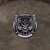 Biker Skull Wings Alloy Brooch sold by GTHIC