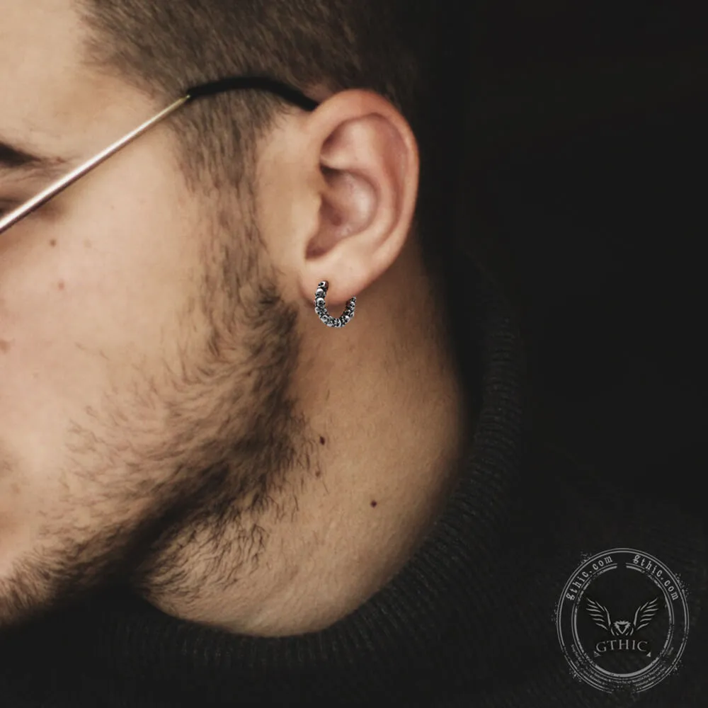 Vintage Gothic Skulls Stainless Steel Earrings sold by GTHIC product image thumbnail 2