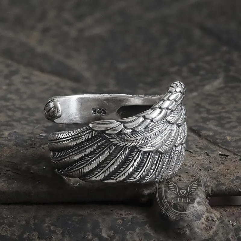 Eagle Wing Sterling Silver Ring sold by GTHIC product image thumbnail 3