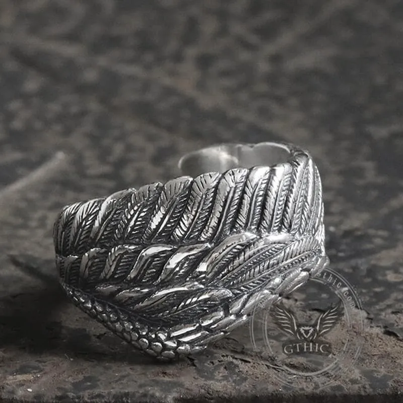 Eagle Wing Sterling Silver Ring sold by GTHIC product image thumbnail 5