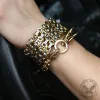 Dragon Bones Stainless Steel Bracelet Whip sold by GTHIC