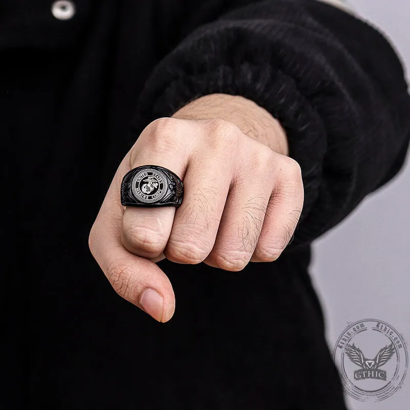 Eagle Globe Stainless Steel Marine Ring sold by GTHIC product image thumbnail 3