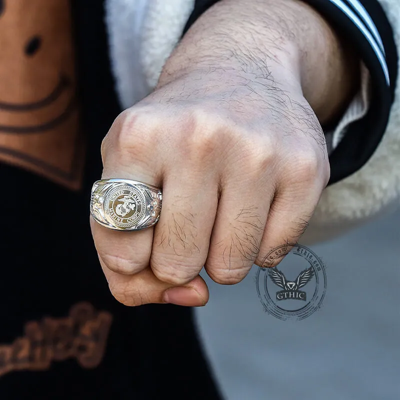 Eagle Globe Stainless Steel Marine Ring sold by GTHIC product image thumbnail 2