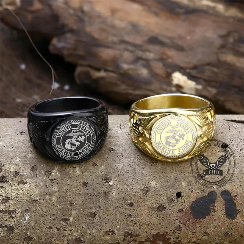 Eagle Globe Stainless Steel Marine Ring sold by GTHIC