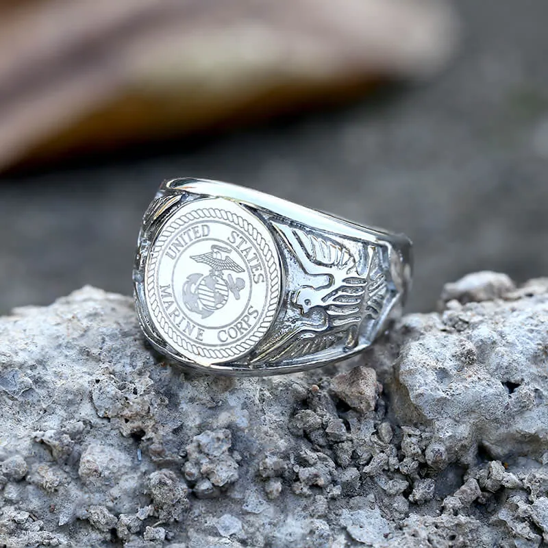 Eagle Globe Stainless Steel Marine Ring sold by GTHIC product image thumbnail 4