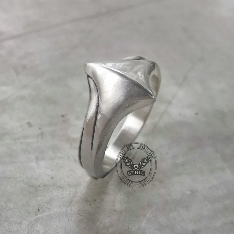Flying Wing Sterling Silver Ring sold by GTHIC product image thumbnail 5