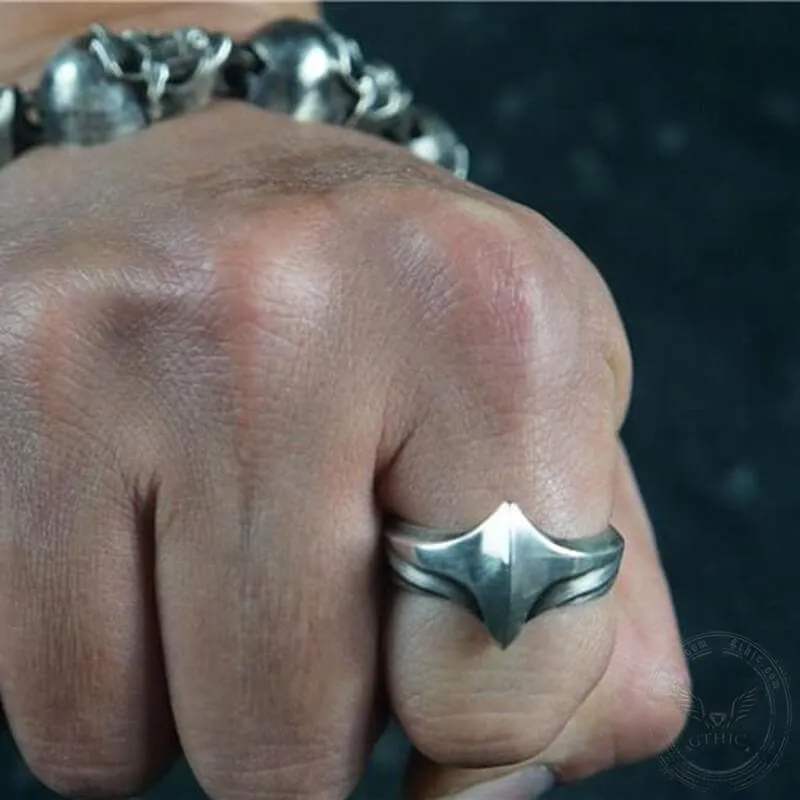 Flying Wing Sterling Silver Ring sold by GTHIC product image thumbnail 2