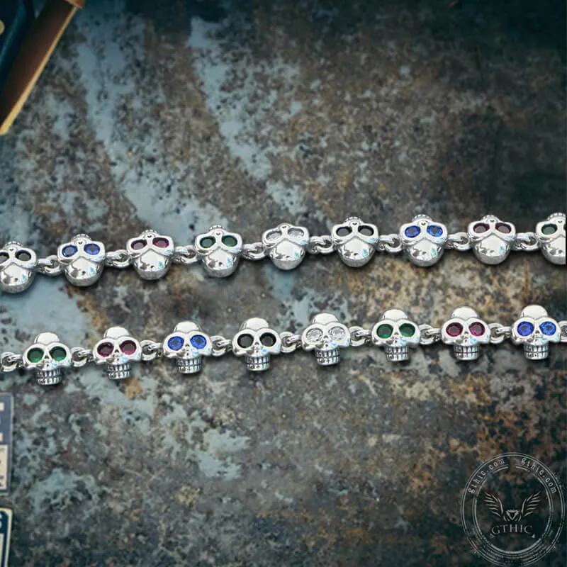 Domineering Skull Sterling Silver Necklace sold by GTHIC product image thumbnail 3