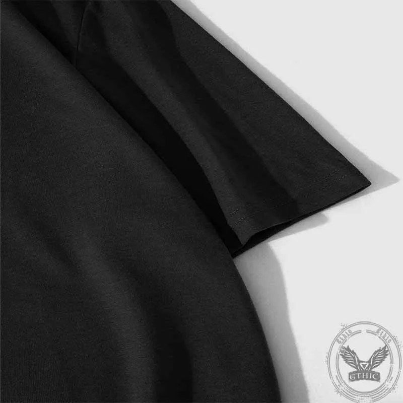 Cobweb Skeleton Short Sleeve T-shirt and Shorts Set sold by GTHIC product image thumbnail 2