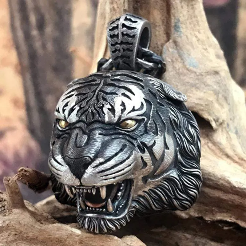 Original Handmade Tiger King Pendant sold by GTHIC product image thumbnail 2