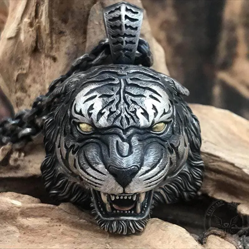 Original Handmade Tiger King Pendant sold by GTHIC product image thumbnail 3
