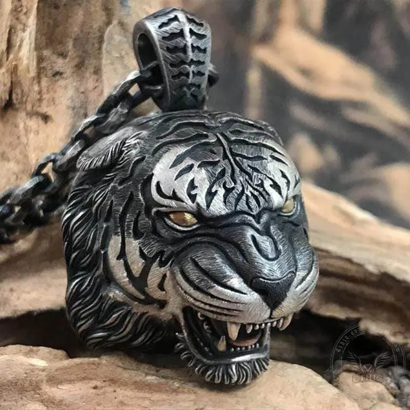 Original Handmade Tiger King Pendant sold by GTHIC product image thumbnail 4