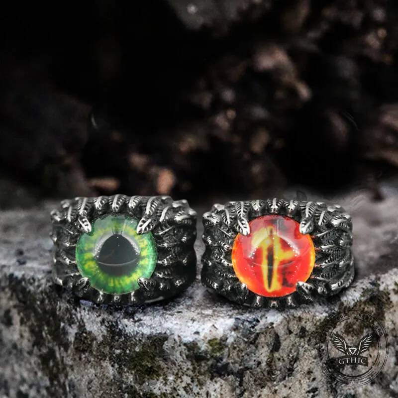 Feather Eye Stainless Steel Ring sold by GTHIC