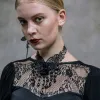 Black Rose Lace Gothic Choker sold by GTHIC