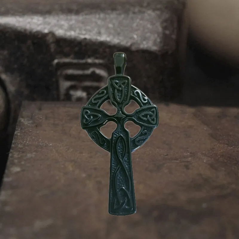 Viking Celtic Cross Stainless Steel Pendant sold by GTHIC product image thumbnail 3