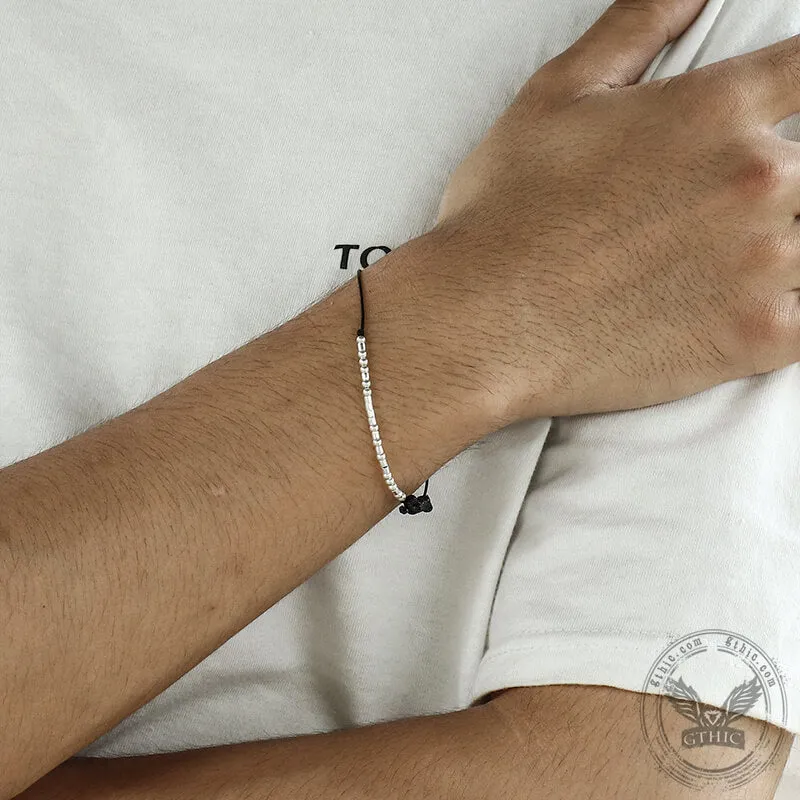 Fuck Off Morse Code Sterling Silver Bracelet sold by GTHIC product image thumbnail 2