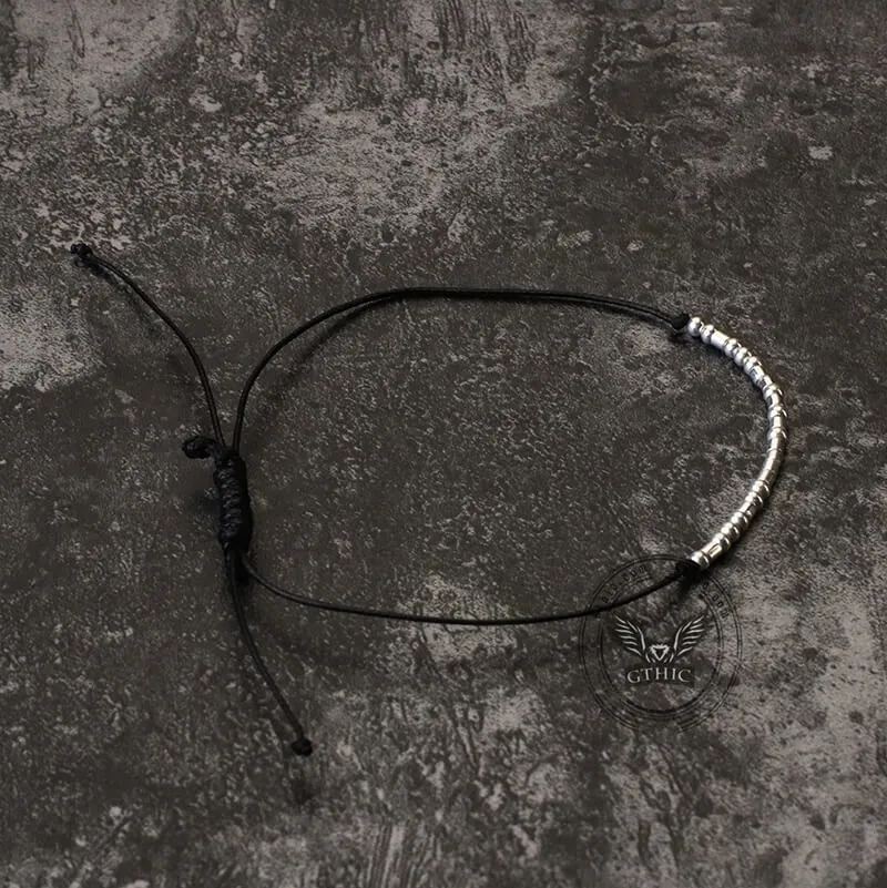 Fuck Off Morse Code Sterling Silver Bracelet sold by GTHIC product image thumbnail 4