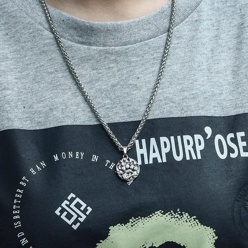 Bear Claw Amulet Stainless Steel Viking Necklace sold by GTHIC product image thumbnail 3