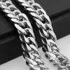 Heavy Polished Cuban Link Chain Stainless Steel Men's Necklace sold by GTHIC