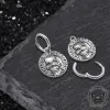 Carpe Diem Skull Stainless Steel Earrings sold by GTHIC