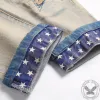 Star Patch Print Cotton Men's Punk Pants sold by GTHIC