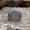 Urnes Valknut Stainless Steel Viking Ring sold by GTHIC